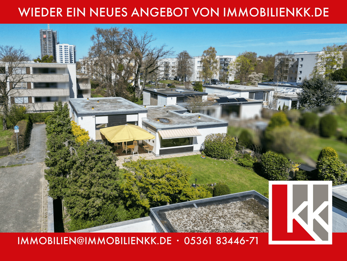 Ikonischer 60er-Jahre-Bungalow in Detmerode, 38444 Wolfsburg (Detmerode Hattorf Heiligendorf Rabenberg Westhagen)