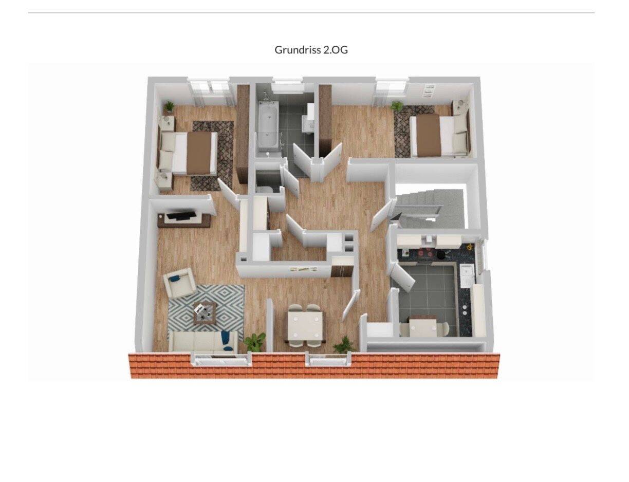 Erstbezug nach Kernsanierung – charmante 3,5-Zimmer-Wohnung im Herzen von Bad Staffelstein, 96231 Bad Staffelstein