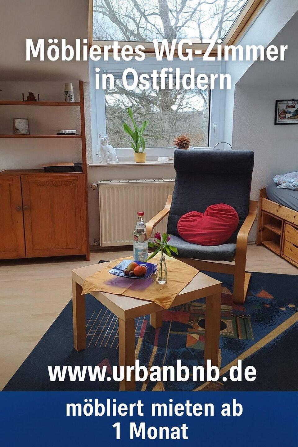 WG Zimmer Ostfildern für Wohnen auf Zeit flexibel Zimmer mieten, 73760 Ostfildern