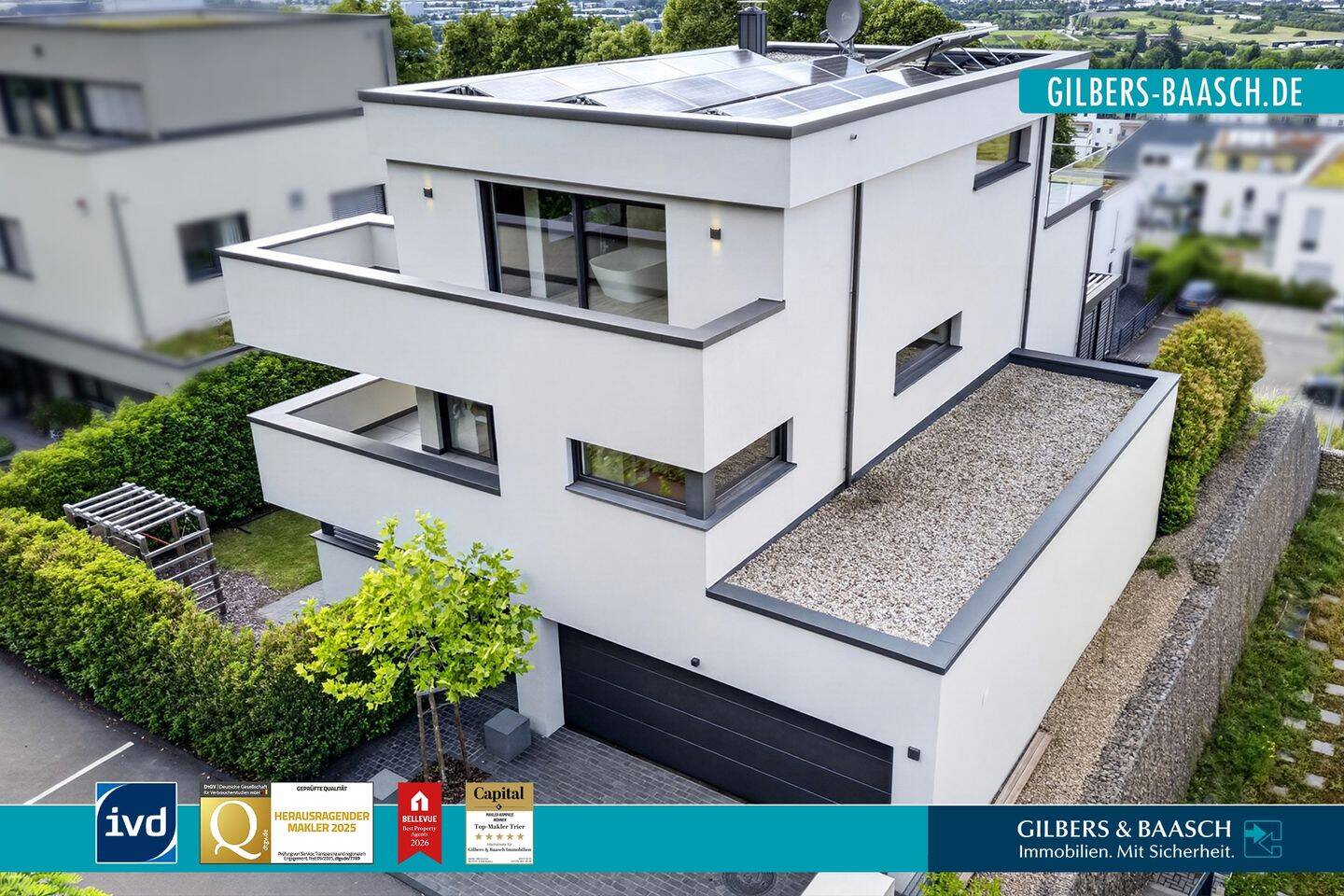 Exklusive Architektenvilla in Höhenlage von Trier-Feyen mit Stadtpanorama & hochwertiger Ausstattung, 54294 Trier