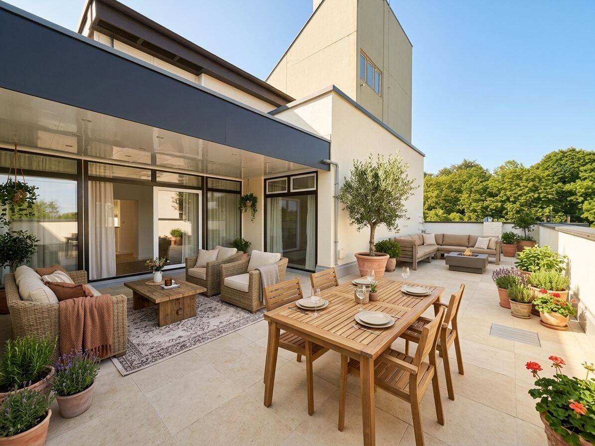 Ihr privates Sonnendeck: Großzügige Terrassenwohnung am Rothschild-Park, 61462 Königstein im Taunus