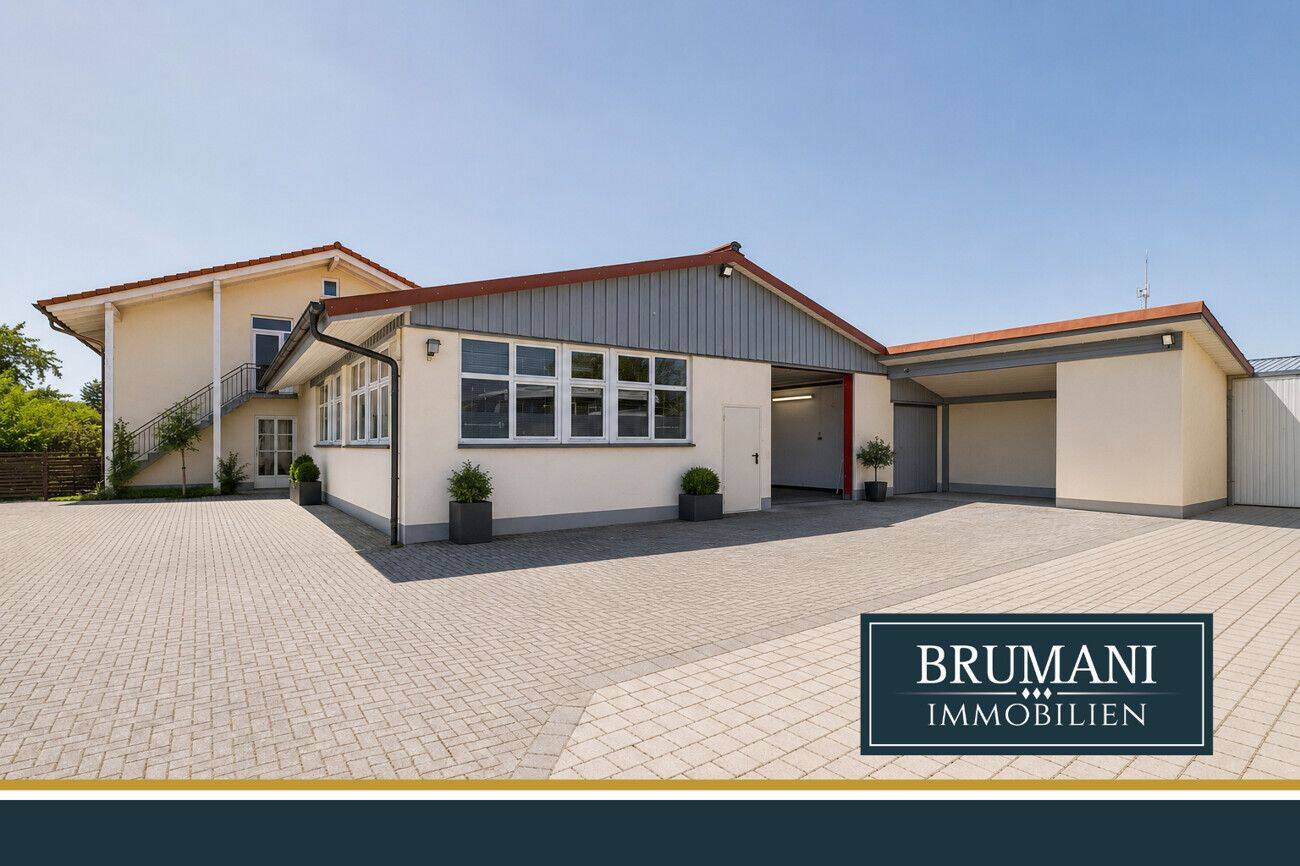BRUMANI | Vielseitiges Wohn- und Gewerbeanwesen mit Halle und zwei Wohneinheiten, 79427 Eschbach