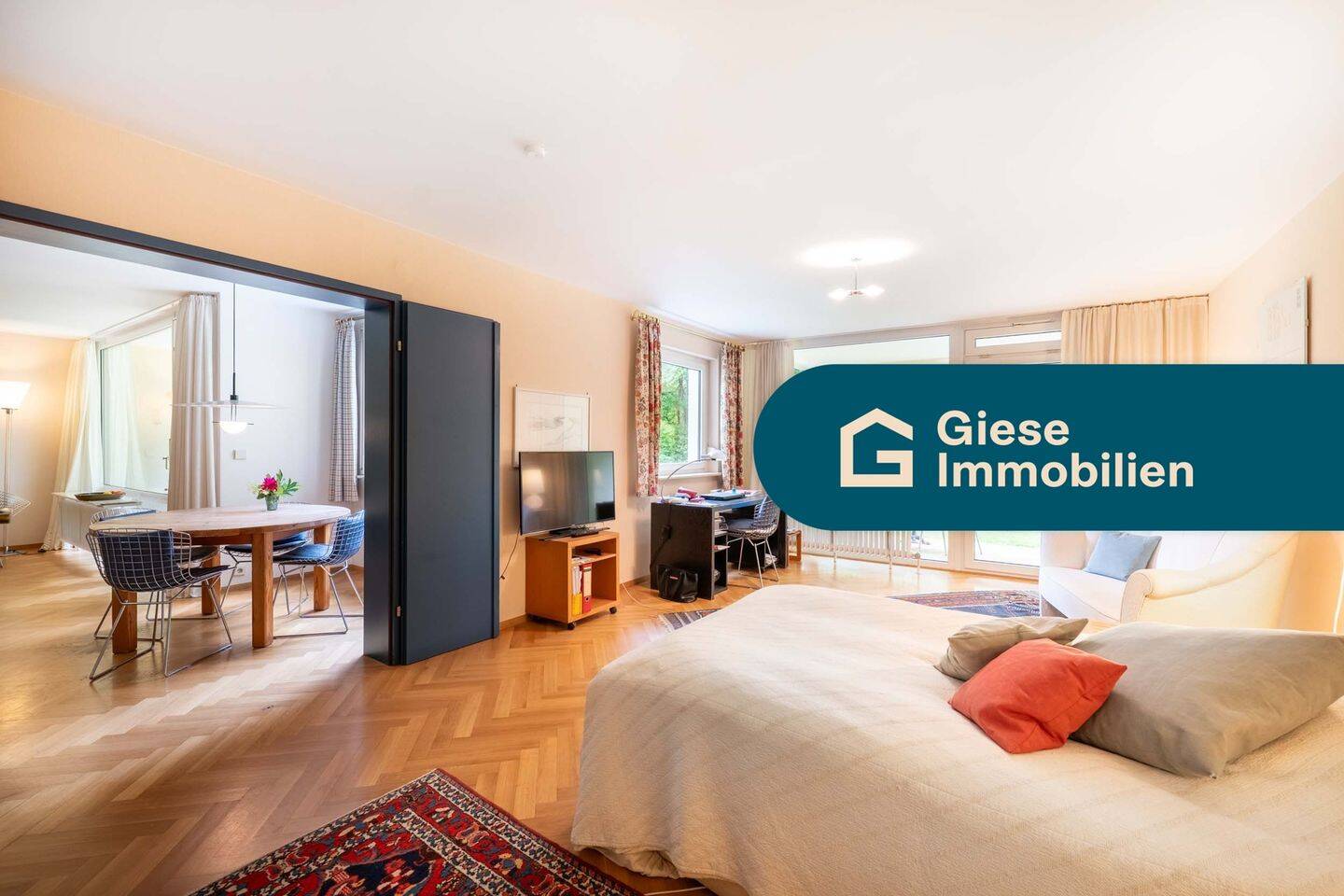 Geräumige Familienwohnung- 4 Zimmer, 2 Terrassen, 127m², 70597 Stuttgart (Degerloch Hoffeld Kaltental Möhringen Sonnenberg)