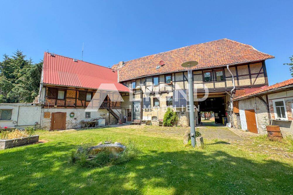 Bauernhof mit Stallungen und viel Platz für Tierliebhaber in Radisleben!, 6493 Ballenstedt