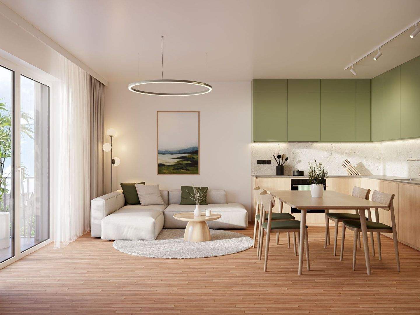 3-Zimmer Wohnung mit zwei Vorgärten in Dresden – FröbelHöfe – 5.0.2, 1159 Dresden