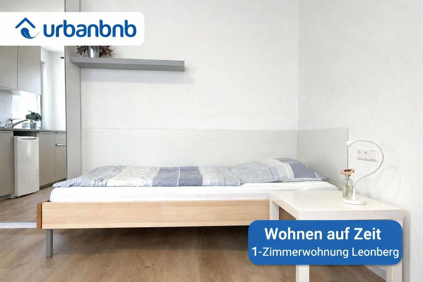 möblierte 1-Zimmerwohnung Leonberg – Wohnen auf Zeit ab 1 Monat, 71229 Leonberg