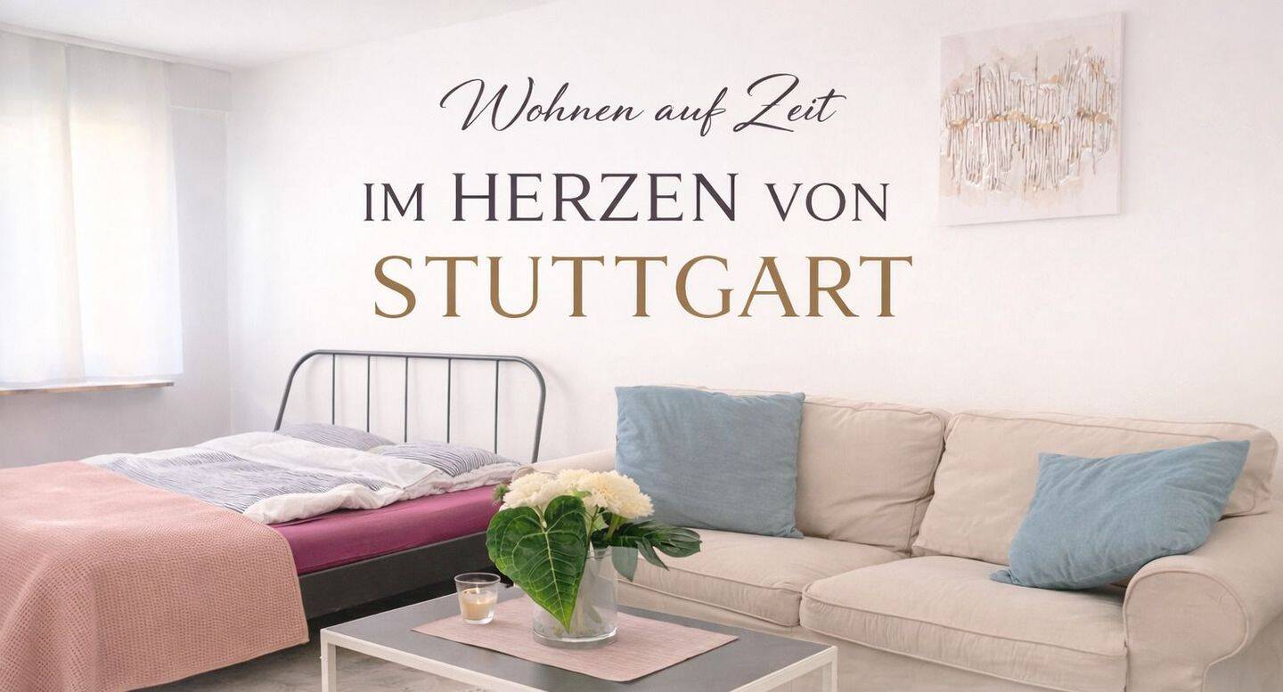 Möblierte Wohnung Stuttgart Zentrum – Wohnen auf Zeit ab1 Monat, 70182 Stuttgart (Mitte)