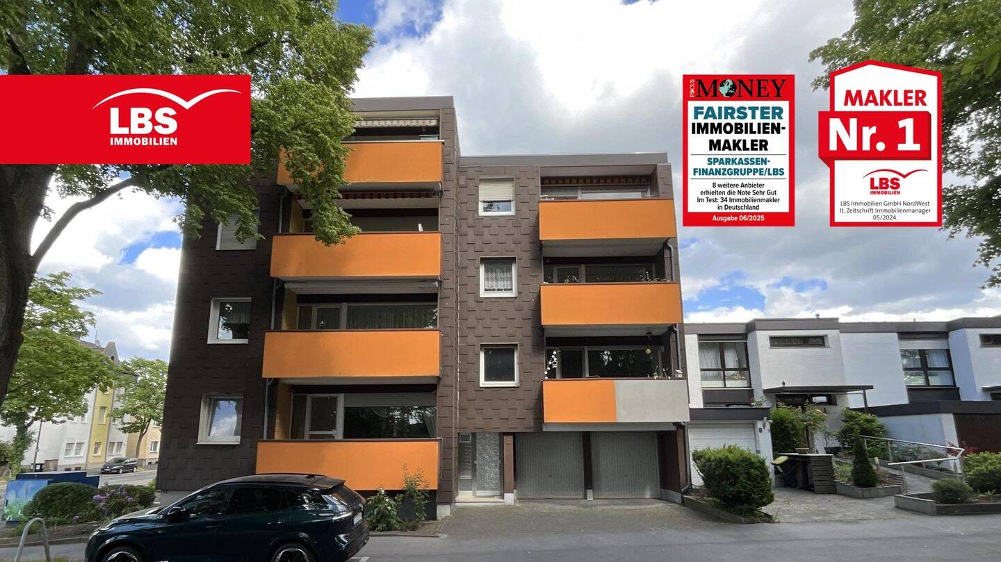 Gepflegte Wohnung mit Parkett, Balkon und Stellplatz in Dortmund Wickede, 44319 Dortmund (Asseln Husen Kurl Neuasseln Wickede)