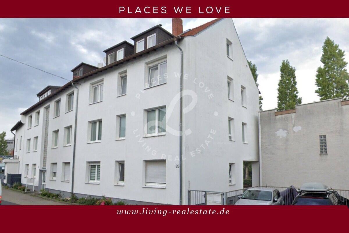 Leerstehend |3 Zimmer-Erdgeschoss in Main-Nähe, 60386 Frankfurt am Main (Bornheim Fechenheim Riederwald Seckbach)