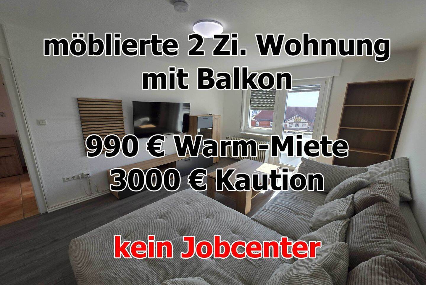 ab sofort  – möblierte 2 Zimmer Wohnung in Pirmasens, 66953 Pirmasens (Innenstadt)