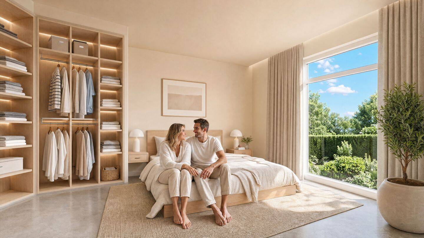 113,40 m² Wohnkomfort mit zwei Schlafzimmern, Büro und Terrasse – QNG ab 1,69 % p. a., 33649 Bielefeld (Brackwede Holtkamp Quelle Ummeln)