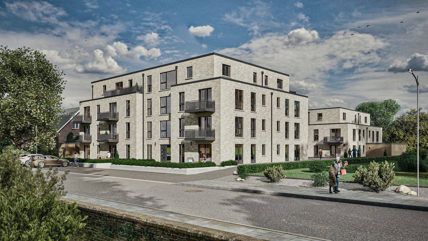 „Turm  Living“, topmoderne, barrierefreie 2 Zimmer Wohnung mit Terrasse „zentrumsnah“, 23843 Bad Oldesloe