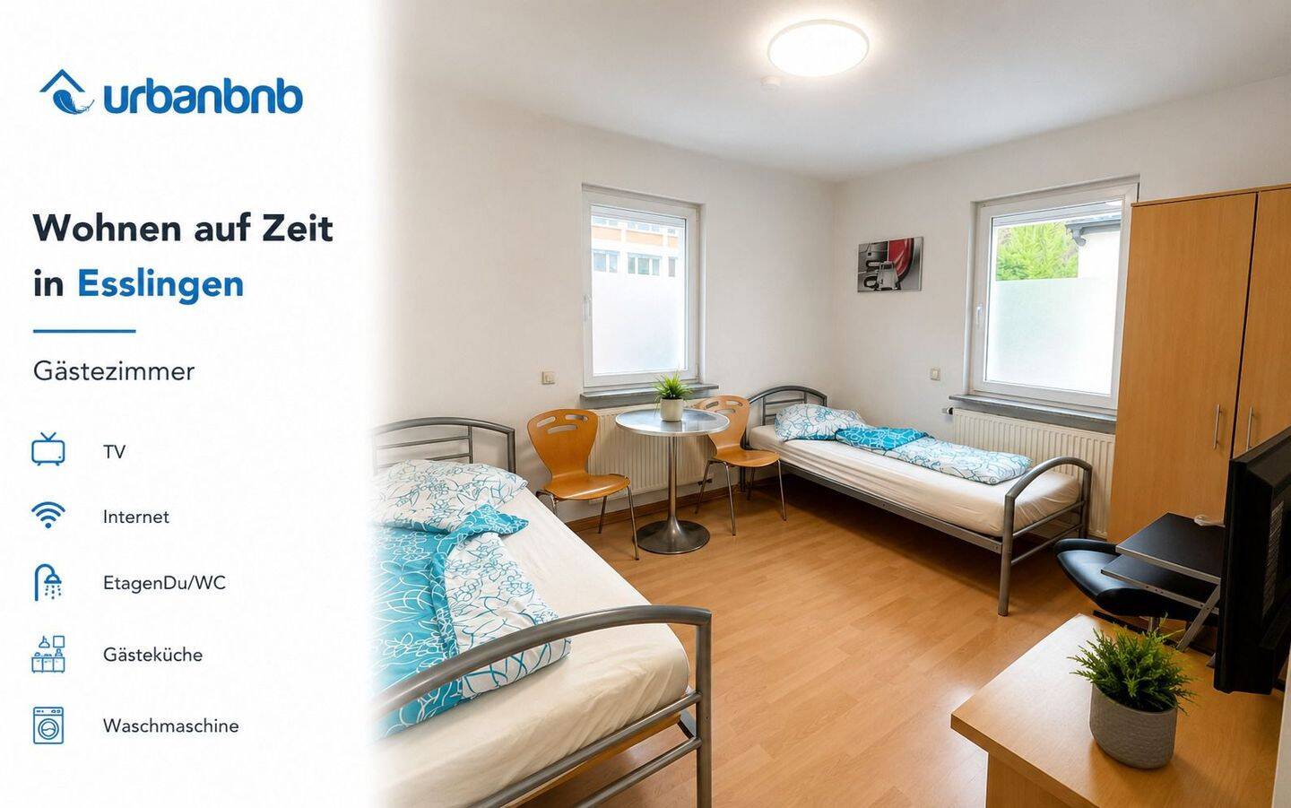WG-Zimmer in Esslingen: Wohnen auf Zeit ab 1 Monat, 73730 Esslingen am Neckar