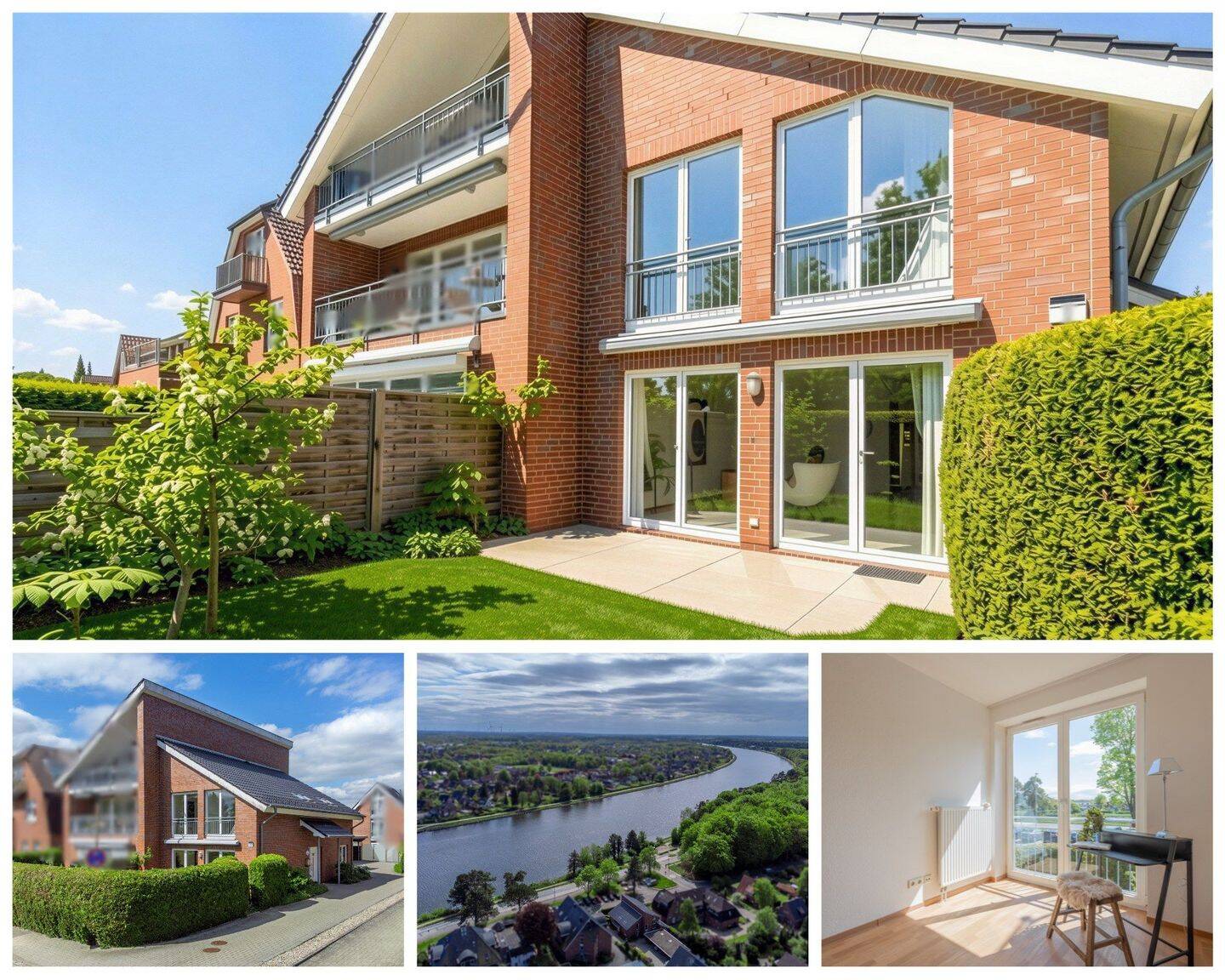 Seltene Gelegenheit mit Blick auf den Nord-Ostsee-Kanal: Wohnung/Stadthaus über zwei Ebenen in RD, 24768 Rendsburg