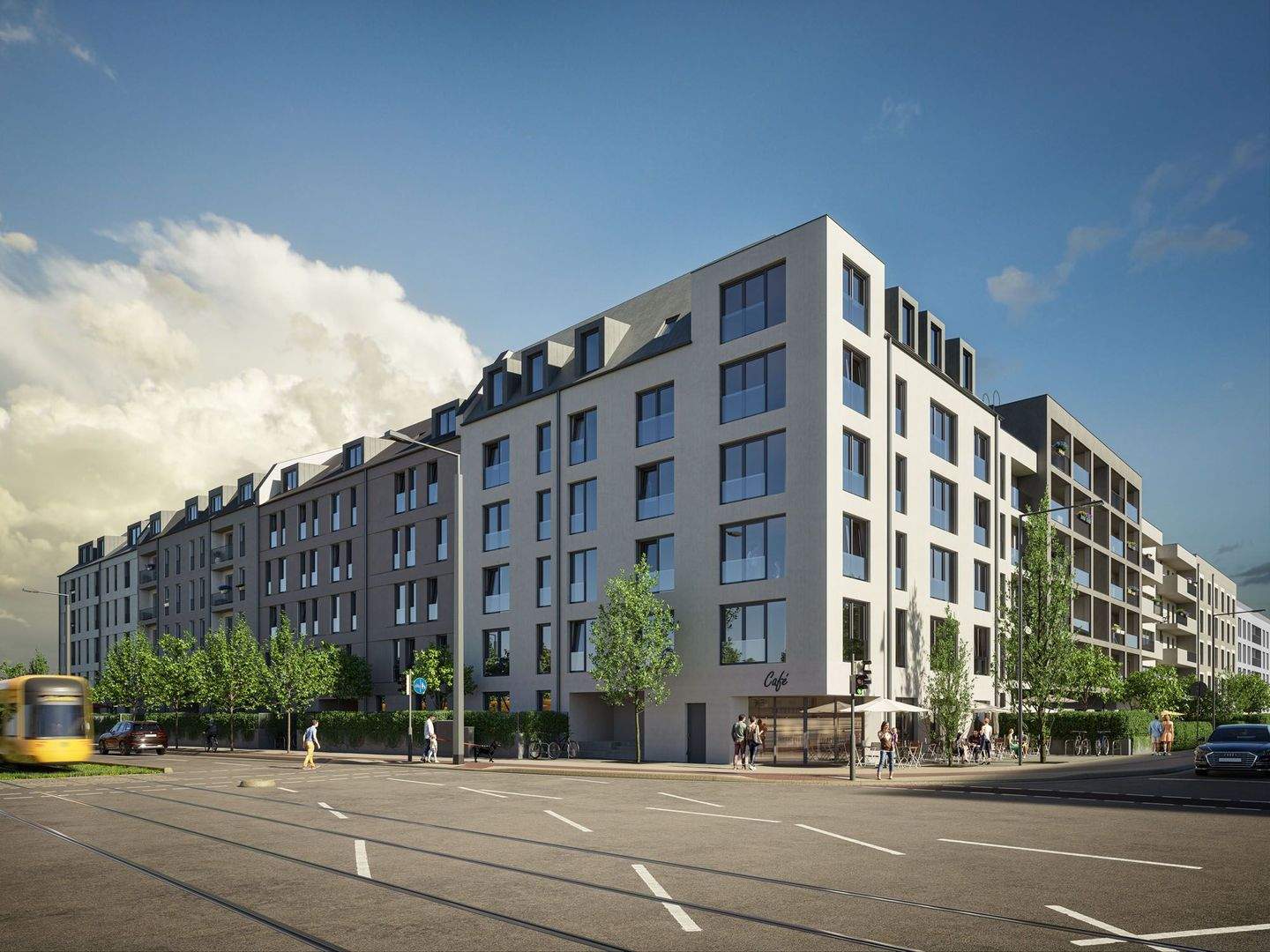 Geräumige 2-Zimmer-Wohnung in Dresden – Friedrichstadt – FröbelHöfe – 1.1.3, 1159 Dresden