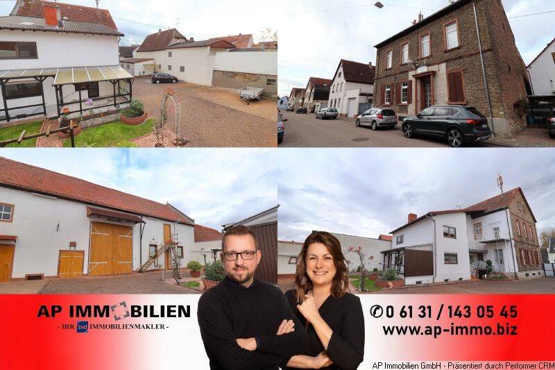 Gimbsheim – Anwesen mit viel Platz und Möglichkeiten *PROVISIONFREI F. D. KÄUFER*, 67578 Gimbsheim
