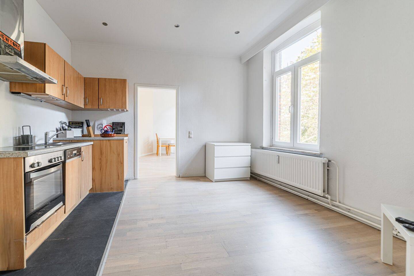 Helle 2-Zimmer-Wohnung mit Einbauküche und Tiefgaragenstellplatz- zentral in Rendsburg gelegen, 24768 Rendsburg