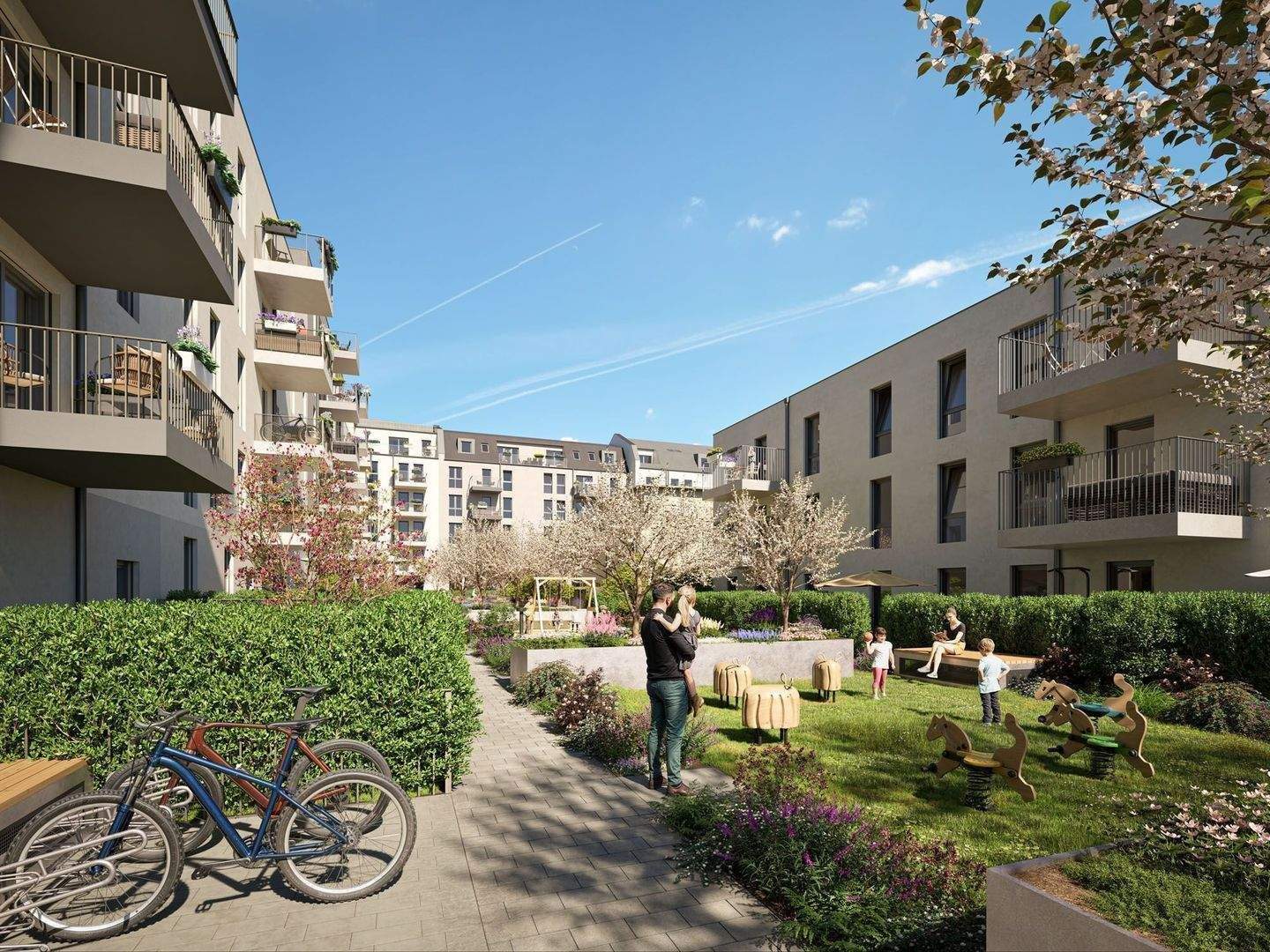 4-Zimmer-Apartment mit Balkon in nachhaltigem Neubau – 1.4.1, 1159 Dresden