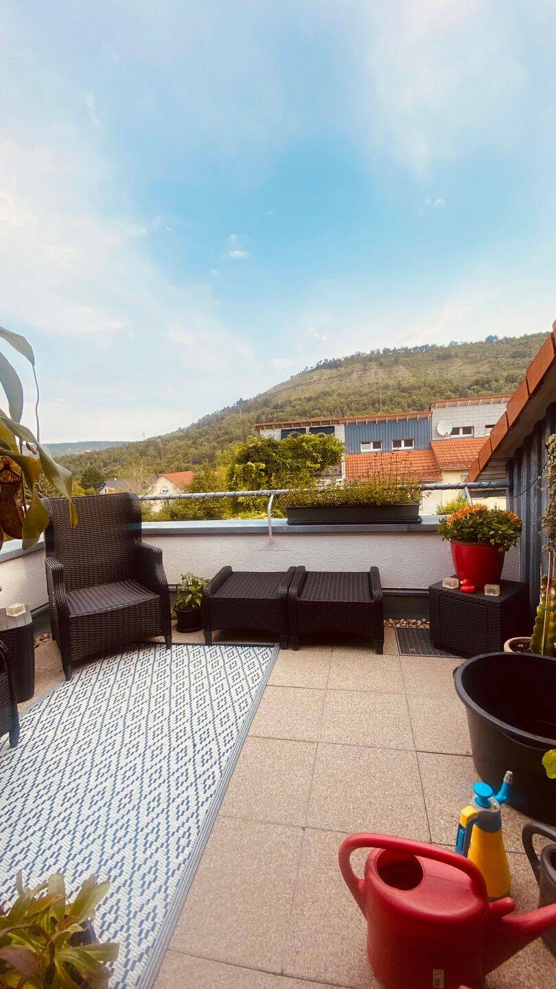 2 Raum Wohnung mit tollem Blick und Terrasse, 7749 Jena