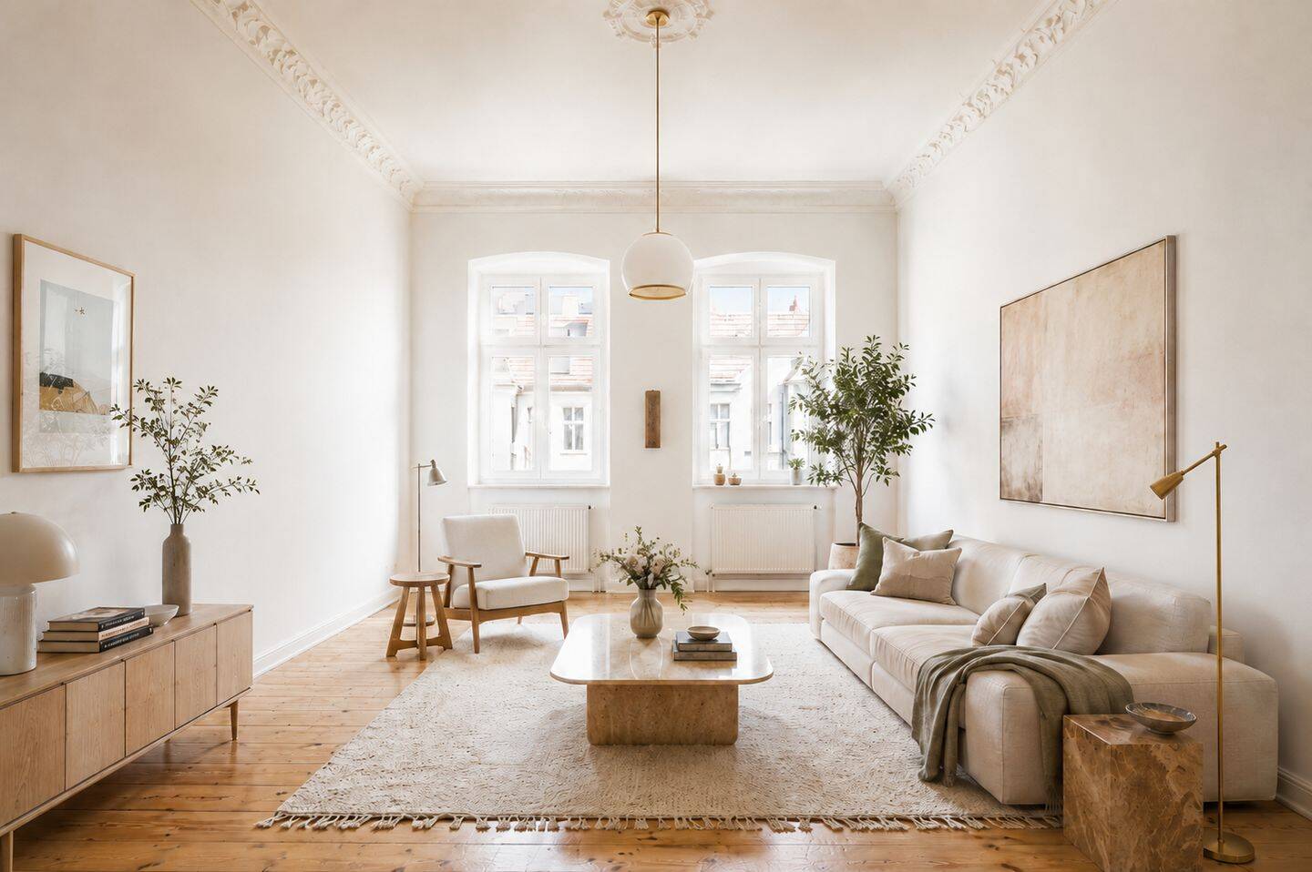 Kernsanierte Altbauwohnung vereint mit modernstem Wohnkomfort, 10439 Berlin (Pankow Prenzlauer Berg)