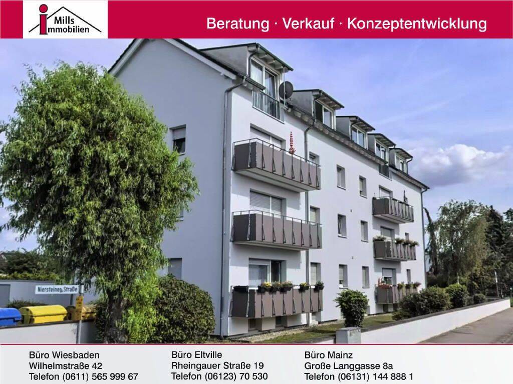 Groß-Gerau-Dornheim: Helle 2 ZKB-Wohnung in naturnaher Ortsrandlage, 64521 Groß-Gerau