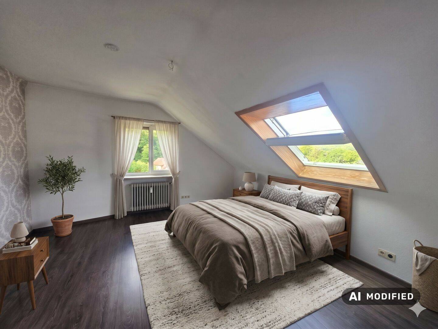 Lieblingsplatz über den Dächern: Gemütliche DG-Perle mit Traumaussicht und Balkon in Stuttgart-Süd, 70199 Stuttgart (Süd)
