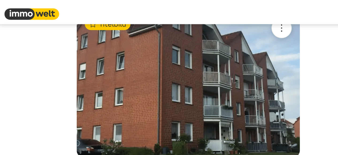 2-Zimmerwohnung in Rinteln zu vermieten.