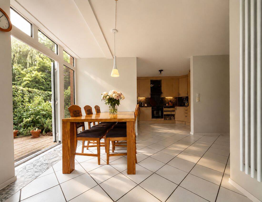Eigentumswohnung plus Einliegerwohnung mit Gartenidylle in begehrter Lage von Hamburg-Bergedorf!