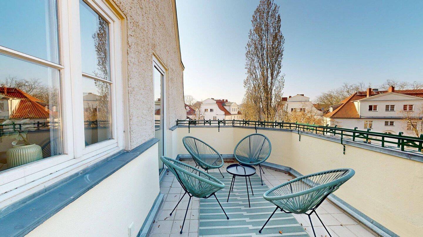 Urban, gemütlich & sonnig – 2 Zimmer mit großem Balkon, 12163 Berlin (Steglitz-Zehlendorf Friedenau Steglitz)