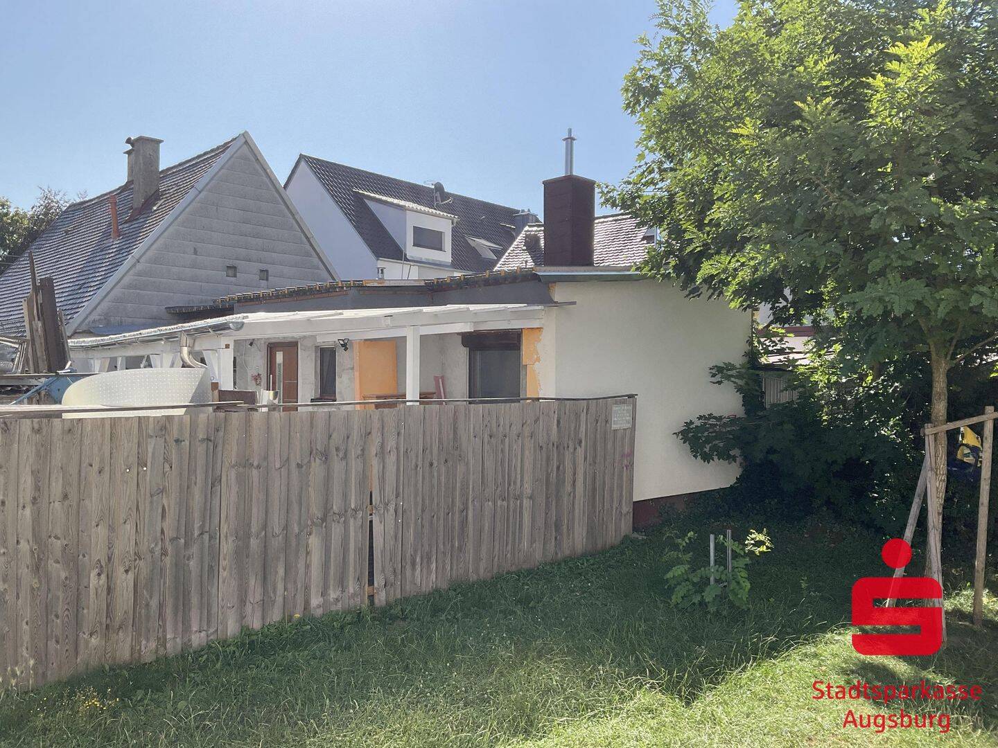 2-Zimmer-Wohnung als Doppelhaushälfte, 86167 Augsburg (Lechhausen)