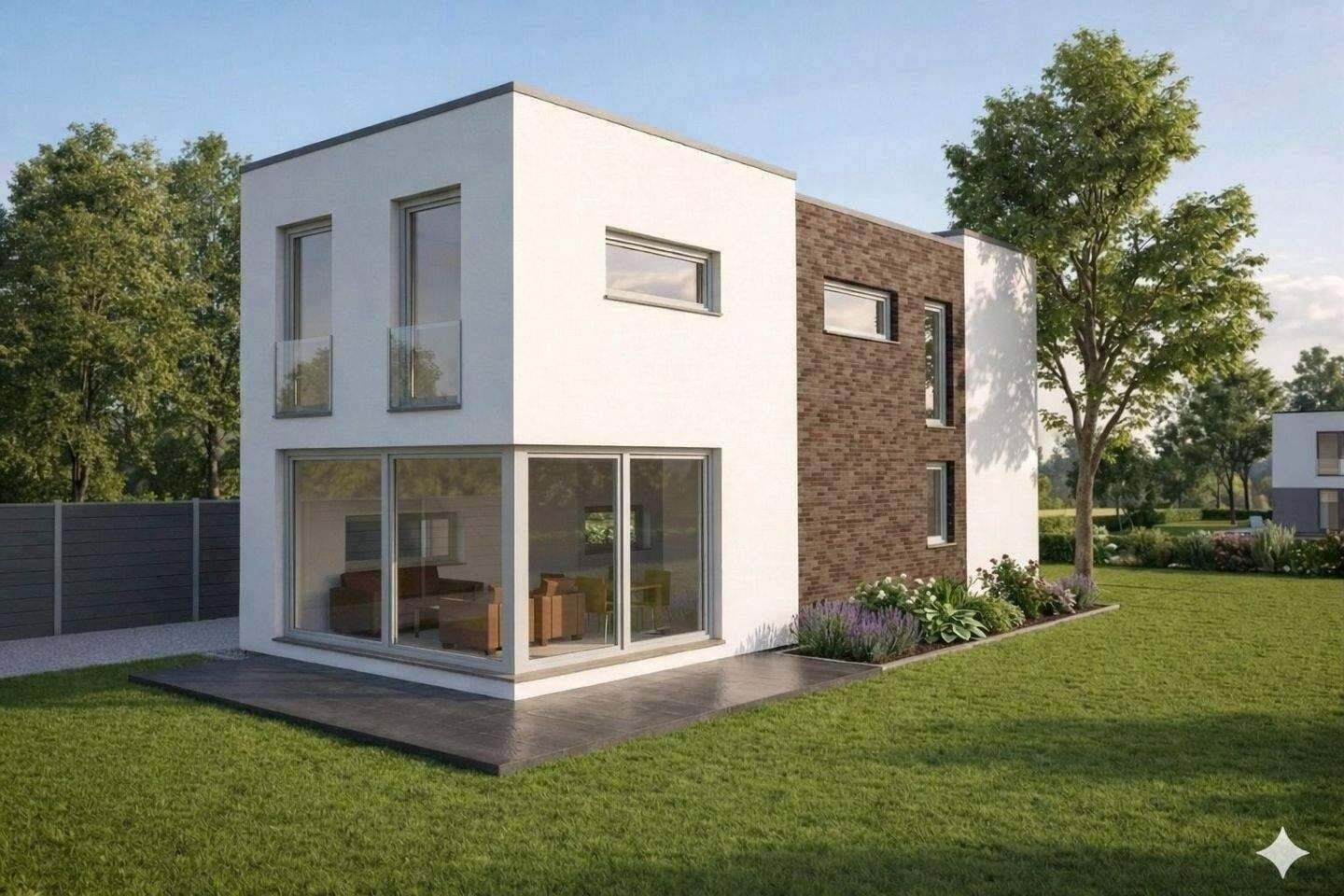 Schnelsen – Bauhaus ca. 121 m² auf ca. 404 m² Grundstück – GEG Endenergiebeddarf A+ projektiert, 22457 Hamburg (Eimsbüttel Eidelstedt Niendorf Schnelsen)