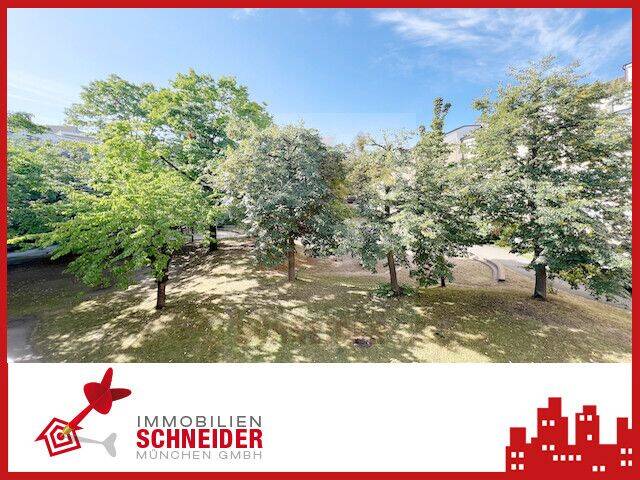 IMMOBILIEN SCHNEIDER – Bogenhausen – schöne 3 Zimmer Wohnung mit traumhaftem Innenhofblick, 81677 München (Au-Haidhausen Berg am Laim Bogenhausen)
