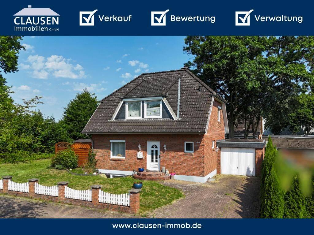 Modernes Einfamilienhaus in ruhiger Lage mit viel Platz für die ganze Familie!, 24537 Neumünster (Böcklersiedlung Faldera Gartenstadt)