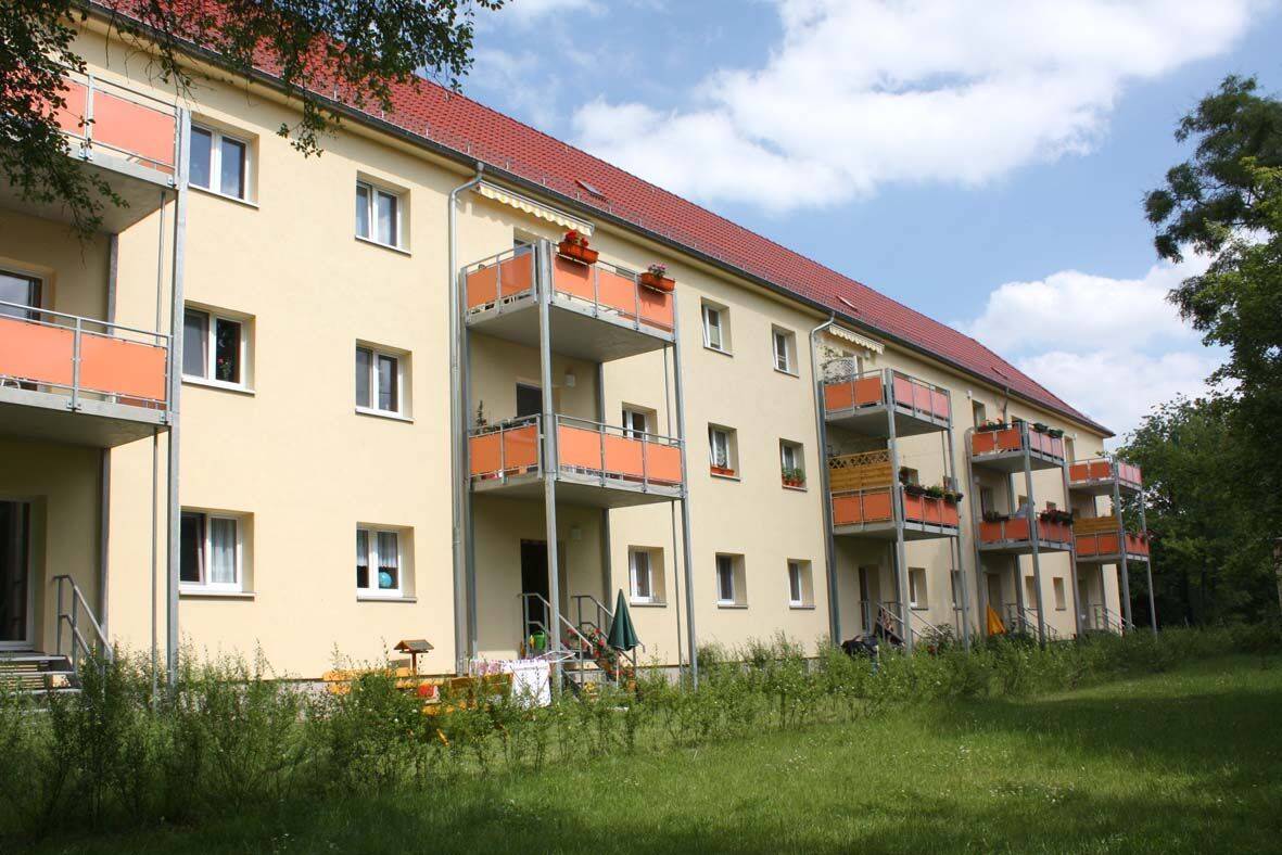 Ruhige 1-Raum-Wohnung mit Balkon und Einbauküche/ideal für 50plus