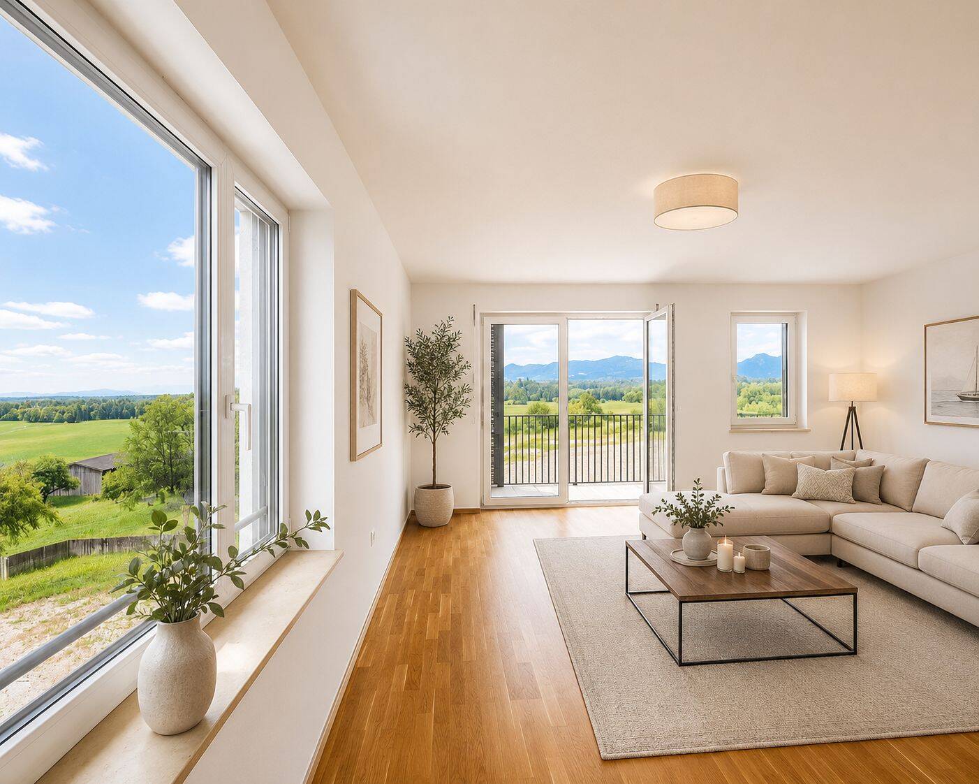 Attraktive 4-Zimmer-Wohnung im KfW-55-Effizienzhaus, 83043 Bad Aibling