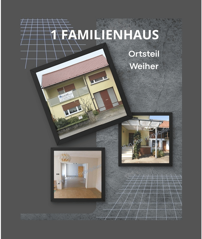 Raum für neue Ideen !!! Familientraum mit Renovierungsbedarf OT Weiher, 76698 Ubstadt-Weiher