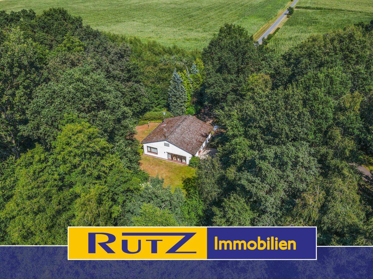 Colnrade-Beckstedt | Gepflegter Bungalow in wunderschöner Alleinlage, 27243 Colnrade