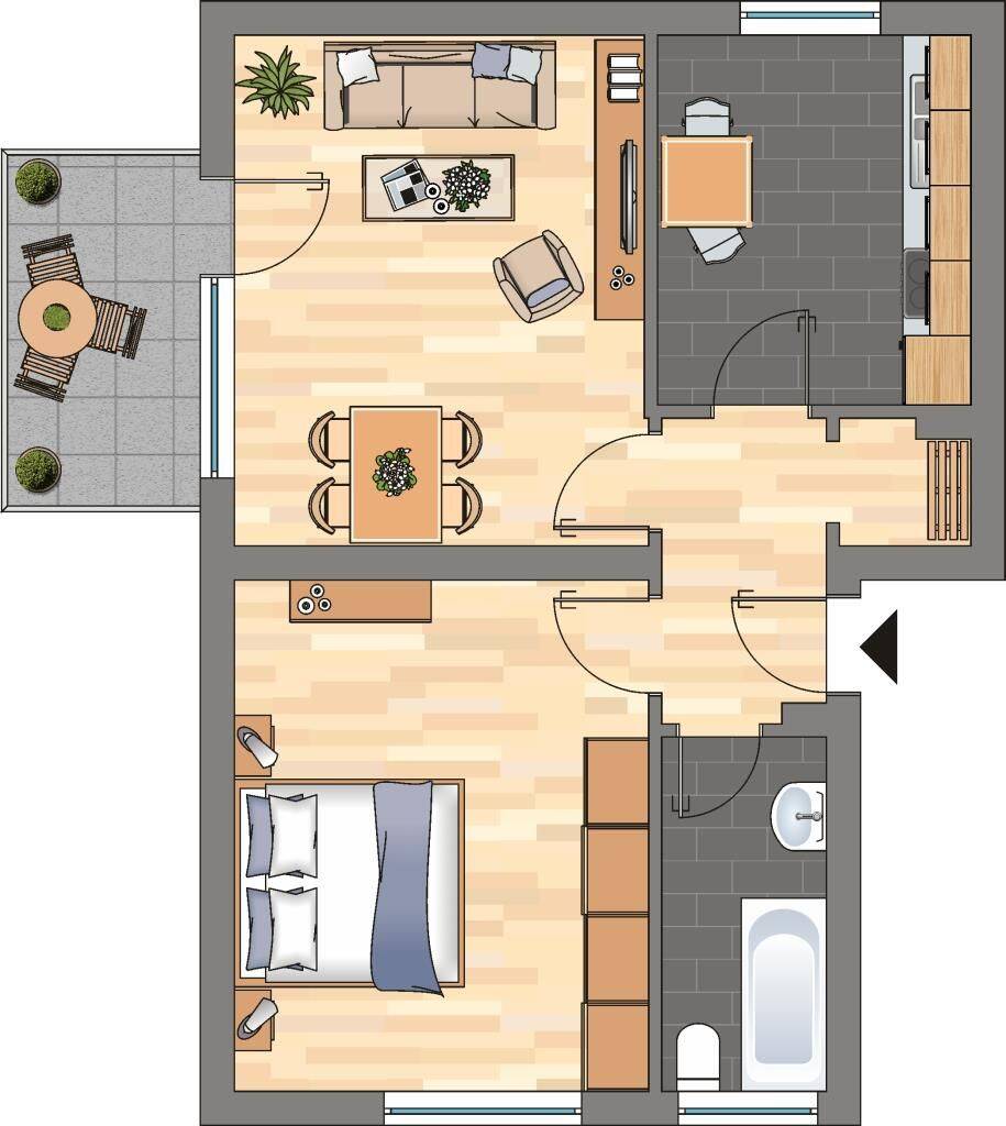Gemütliche Etagenwohnung in Bergkamen City!, 59192 Bergkamen