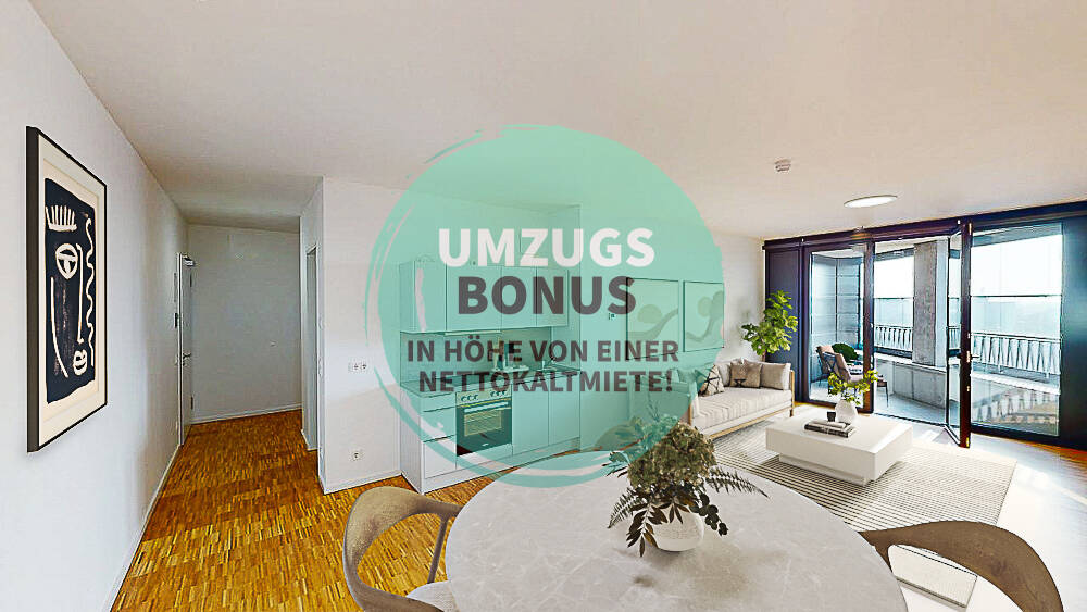 SPRING TOWER: Exklusives 3-Zimmer-Penthouse mit zwei Loggien und Luxus-Feeling, 10557 Berlin (Mitte Hansaviertel Moabit Tiergarten)