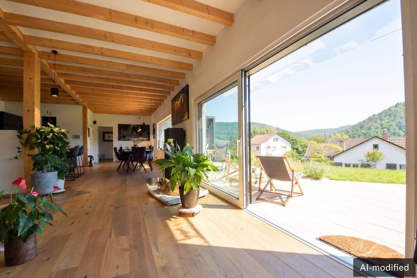 Luxus, Ruhe und Natur: Außergewöhnlicher Bungalow in einzigartiger Aussichtslage, 63916 Amorbach