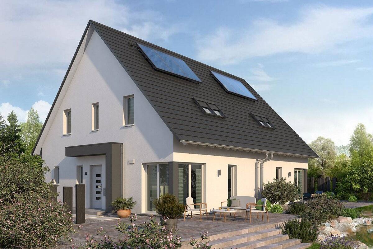 Individuelle Doppelhaushälfte in Kitzingen – Komfort und Nachhaltigkeit vereint, 97318 Kitzingen