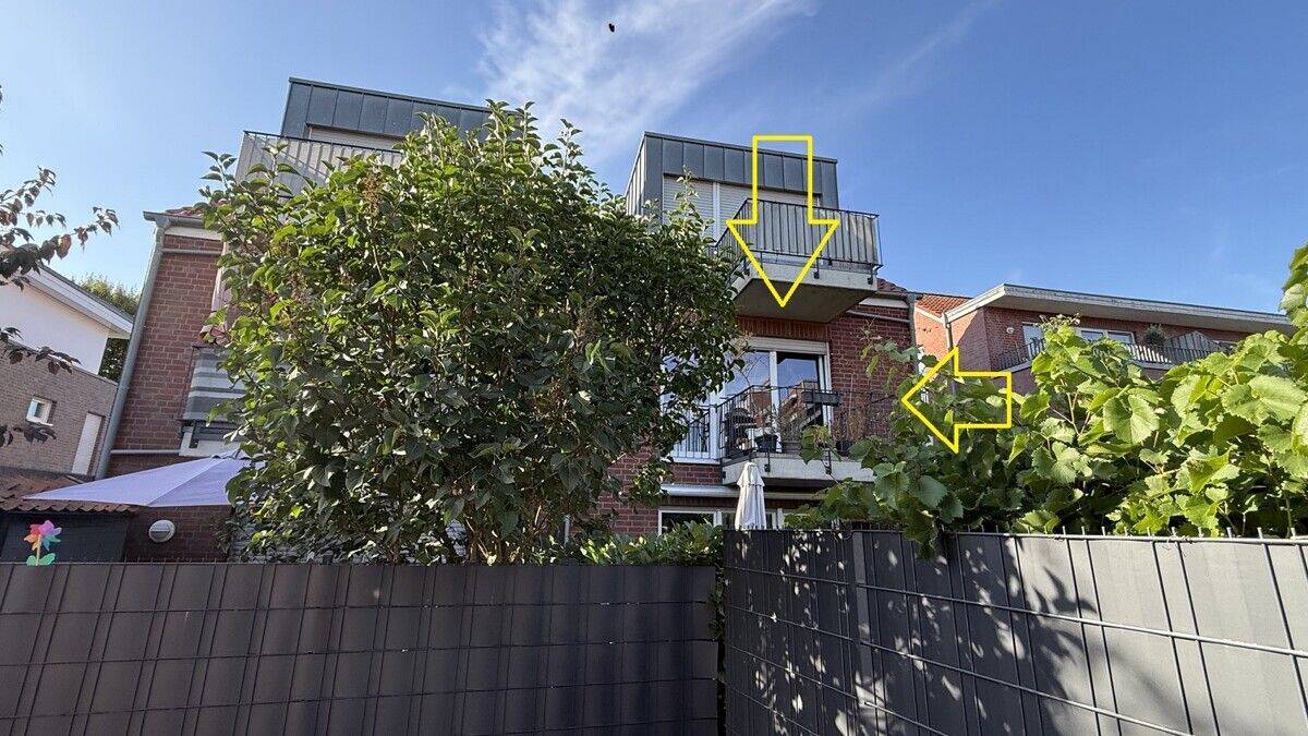 Nur mit Wohnberechtigungsschein OG-Wohnung mit Südbalkon, 48432 Rheine