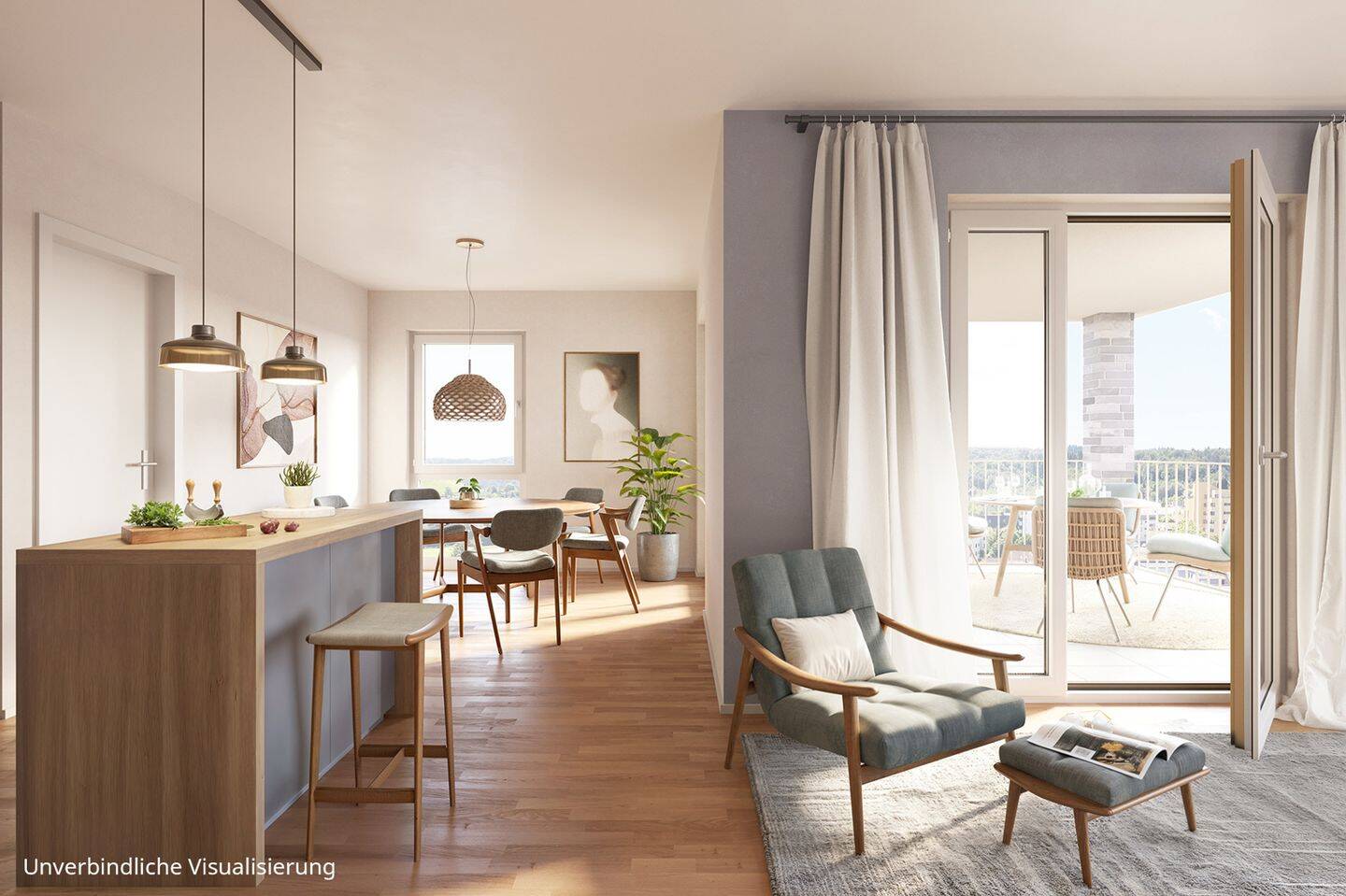 Charmante 4-Zimmer-Wohnung mit ca. 95 m² samt Badewanne, Dusche, Gäste-WC und Balkon, 71364 Winnenden