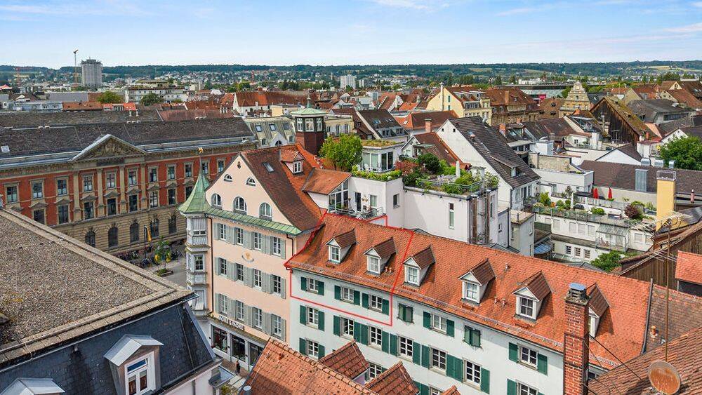 Urbanes Refugium: Elegante Maisonette-Wohnung mit Balkon in der Konstanzer City, 78462 Konstanz