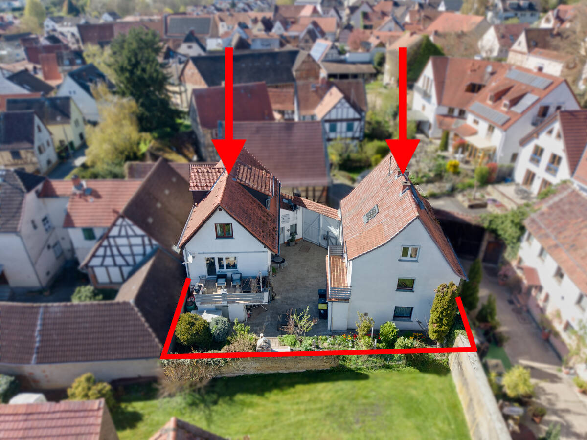 ZWEI HÄUSER AUF EINEM GRUNDSTÜCK! In Wiesbaden-Kloppenheim, 65207 Wiesbaden
