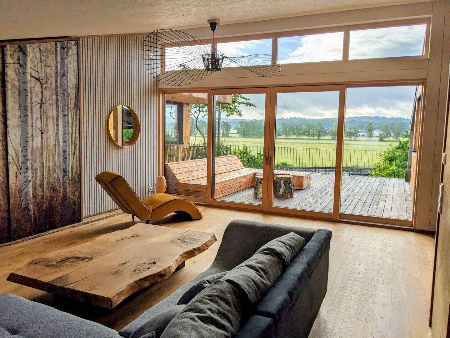 Traumhaftes Loftstudio mit grandiosem Blick in die Horlofftal-Auen. Neubau Erstbezug. Möbliert., 61209 Echzell