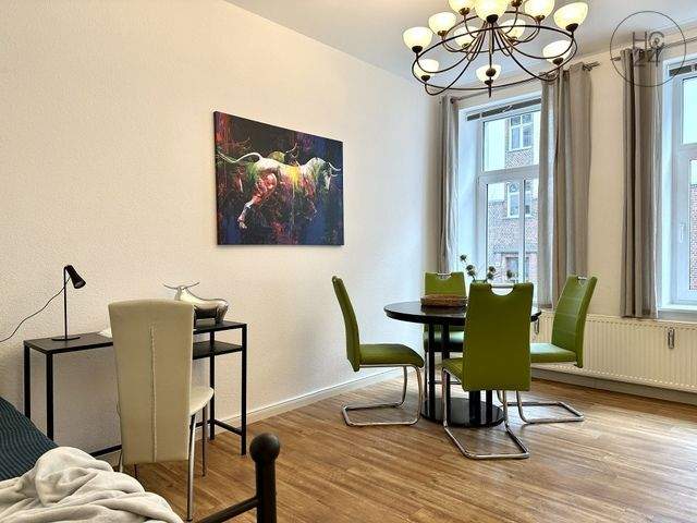 Möblierte Wohnung in Leipzig-Gohlis mit zwei separaten Schlafzimmern – nahe Porsche, DHL + BMW – 4157 Leipzig – Bild 1 von 11