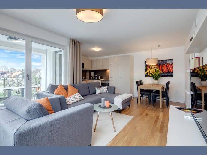 Möbliert: Möblierte 3-Zimmer Wohnung, in direkter Nähe zur U2, 80937 München (Milbertshofen-Am Hart)