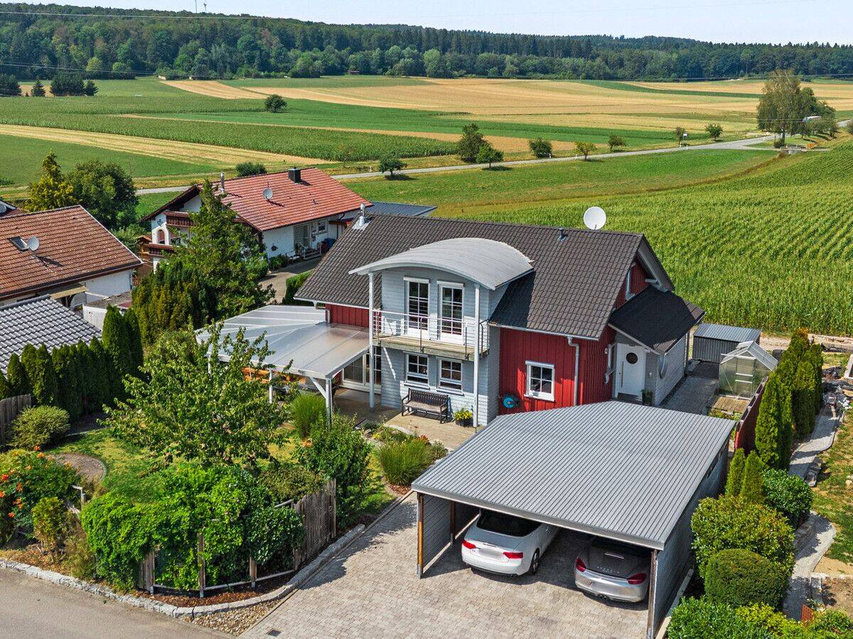 Sofort verfügbar: Exklusives Naturhaus mit beeindruckendem Panoramafenster, 72516 Scheer