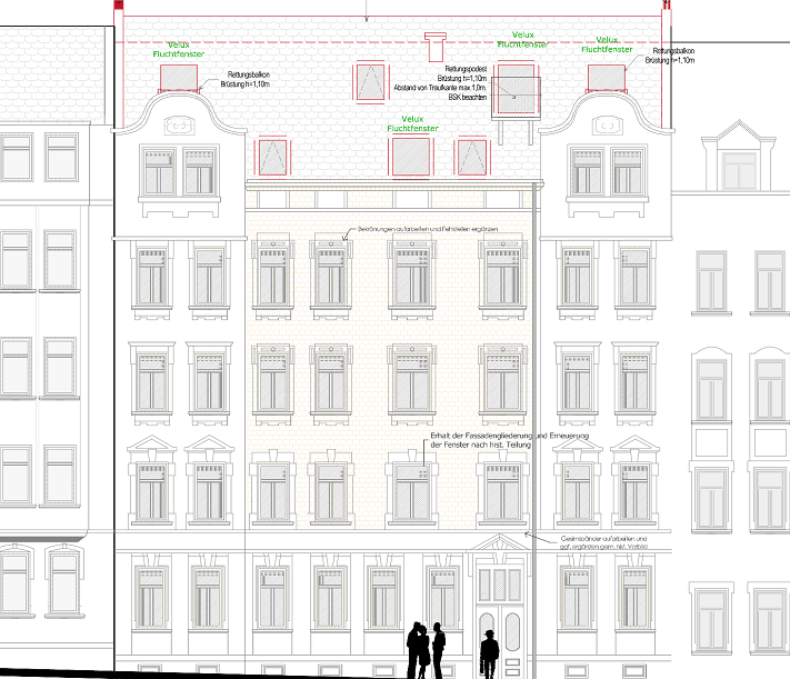 Große Maisonett Wohnung